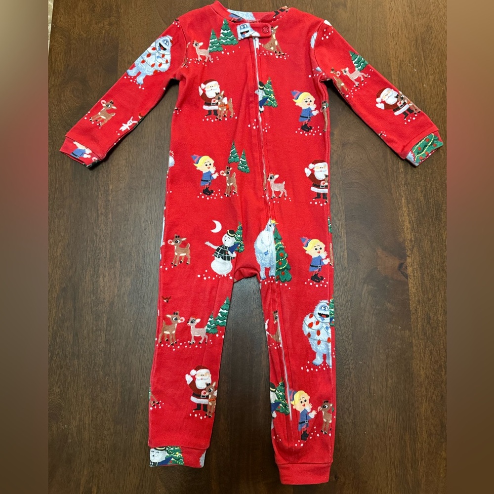 Brand New Pottery Barn Kids Rudolph PJs